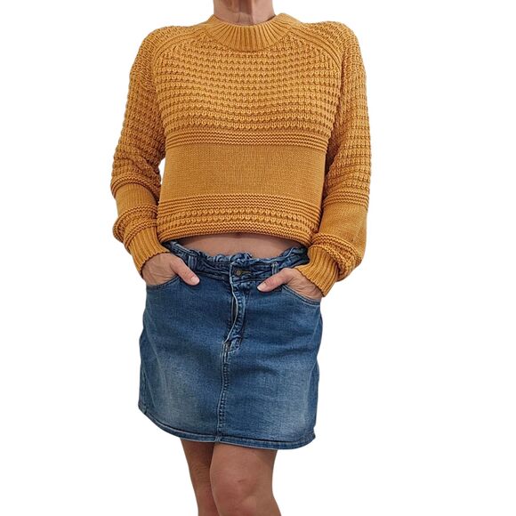 Universal Thread Mustard Yellow Sweater XS women - Picture 3 of 8